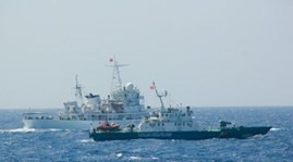Китайские корабли продолжают препятствовать рыболовецким судам и береговой охране Вьетнама - ảnh 1